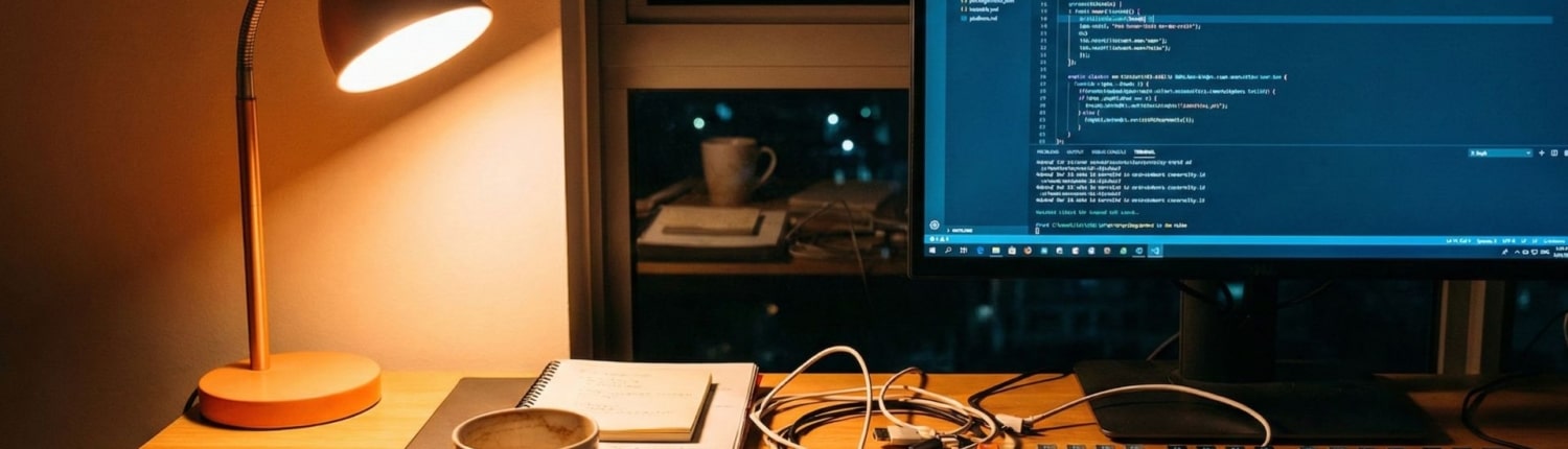 late night coding workstation ai assisted development