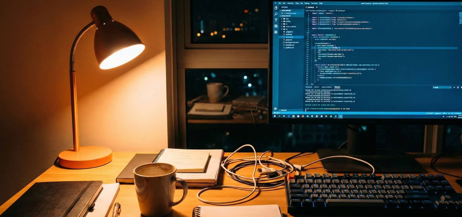 late night coding workstation ai assisted development